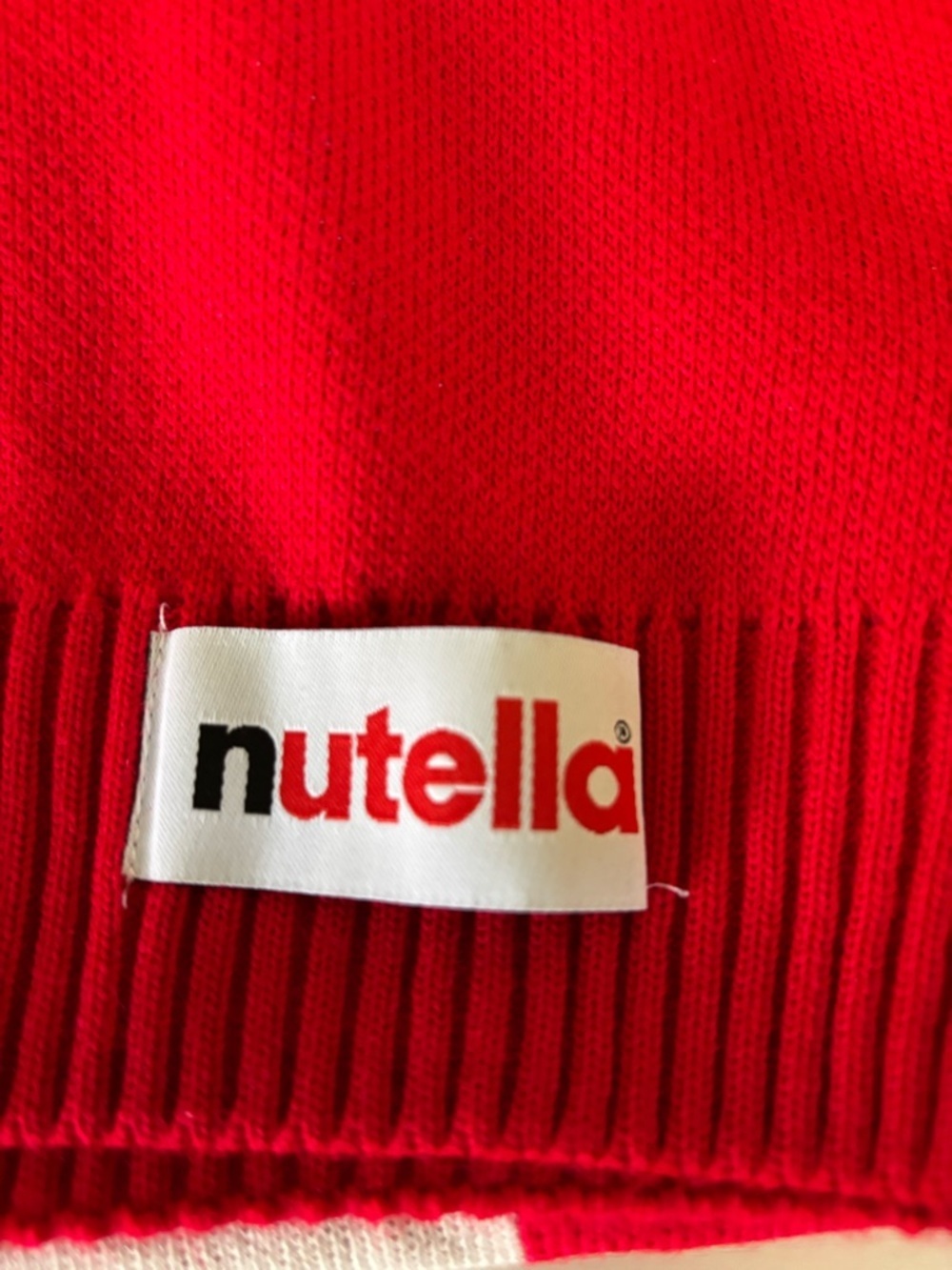 Nutella Red Heart Holiday Sweater - Picture 12 of 14
